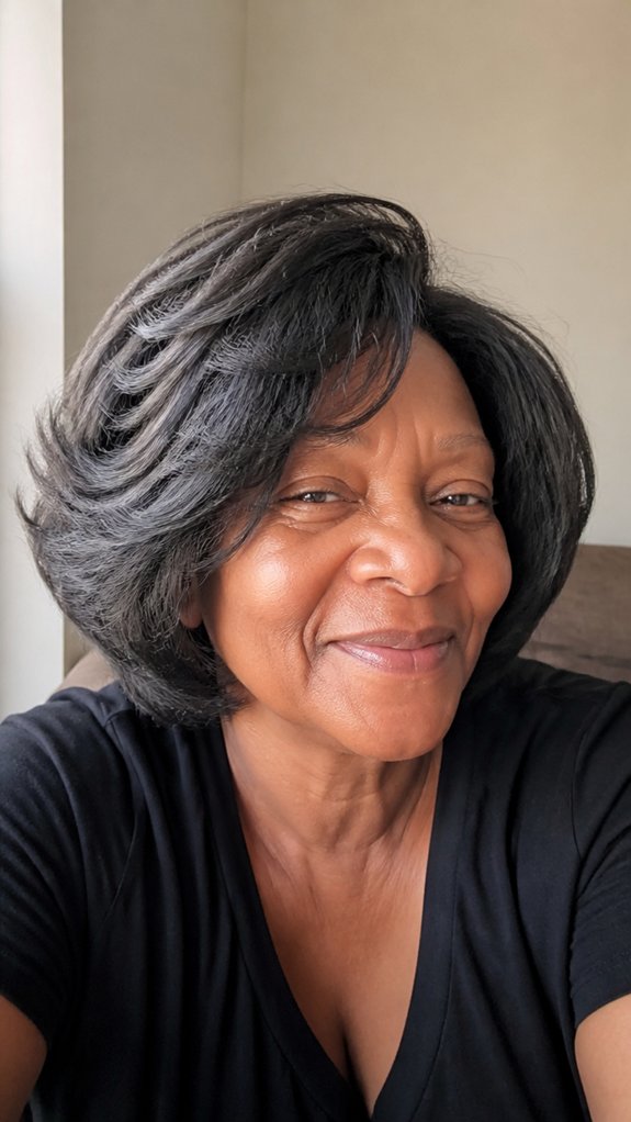 layered bob for lifted volume