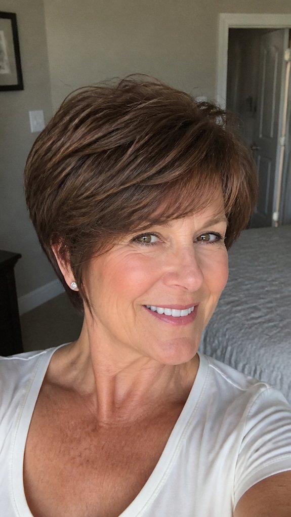 lifted angled tapered wedge silhouette
