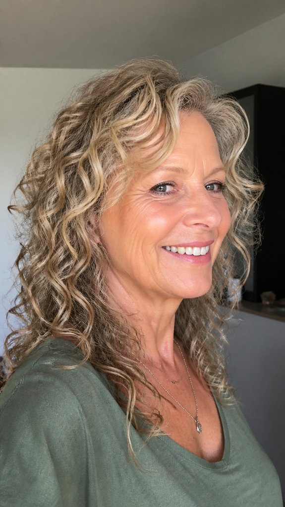 lifted long curls techniques
