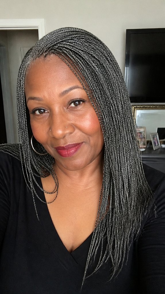 lightweight polished micro braids