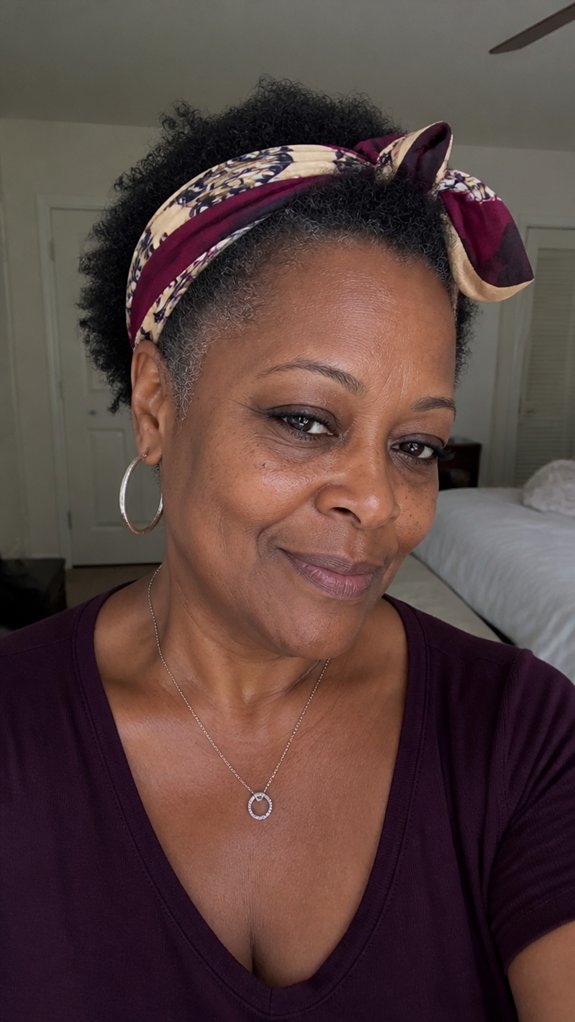 lightweight tied ponytail lift