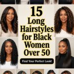 long hairstyles for older black women
