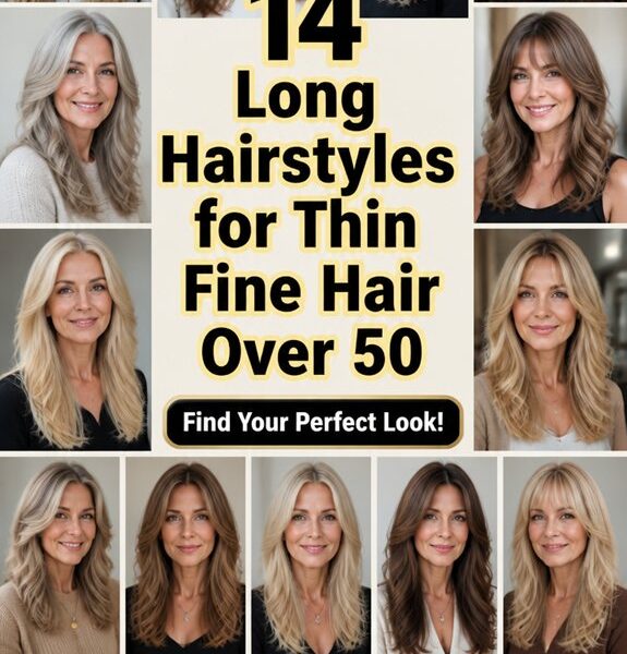long hairstyles for thin hair