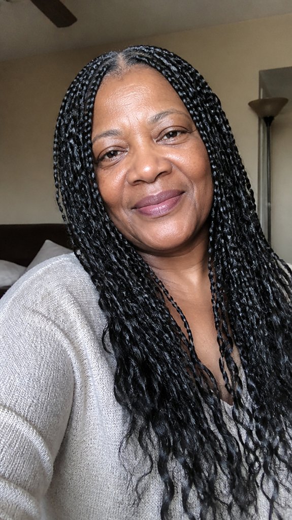 long lightweight boho braids