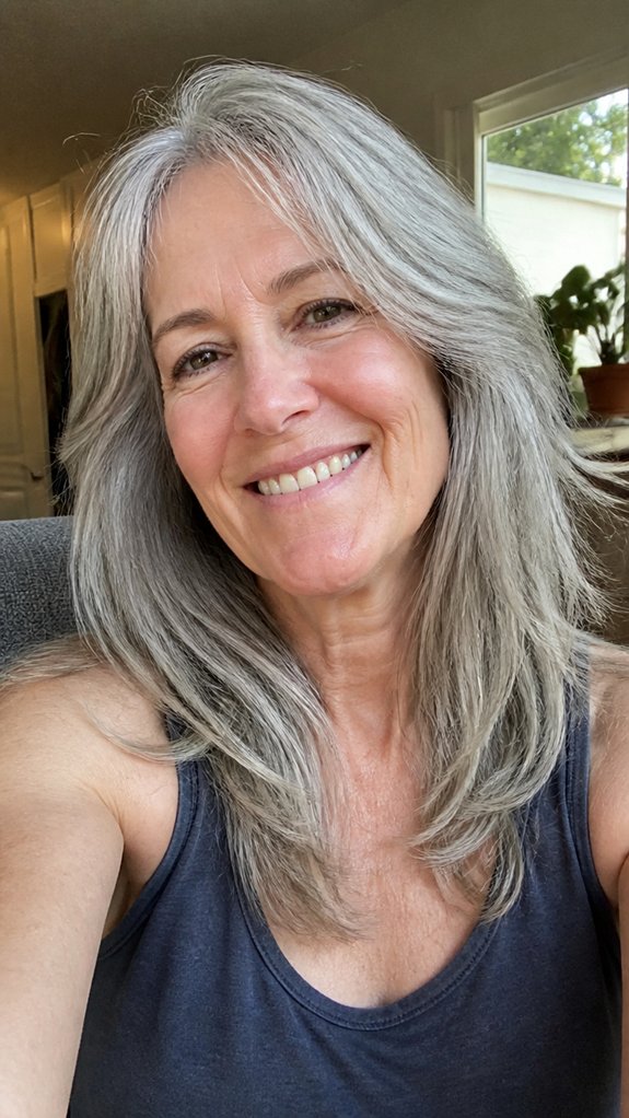 long shag layers add lift