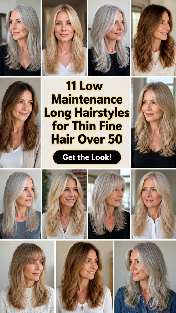 low maintenance hairstyles for 50