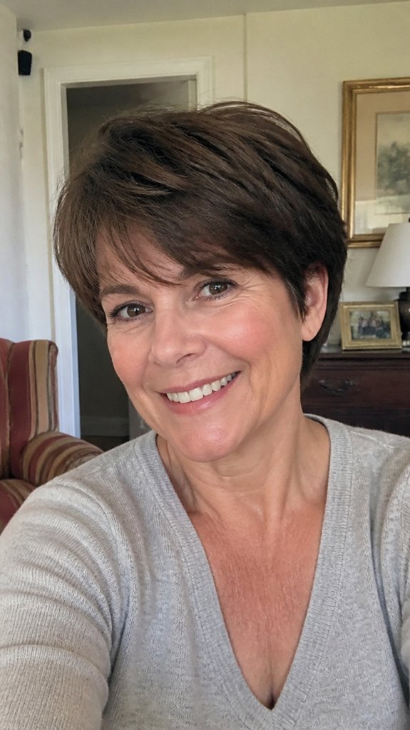 low maintenance textured short hair