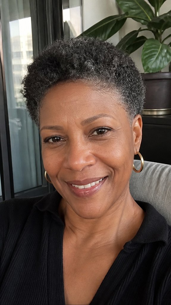low maintenance textured wash and go