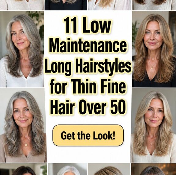 low maintenance thin haircuts over 50