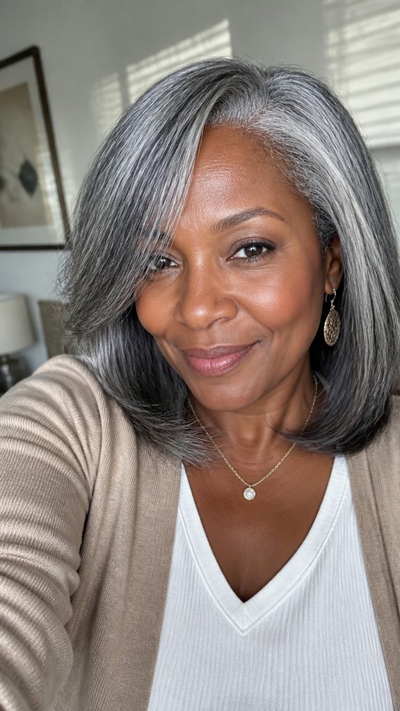 maintain silver tone with trims