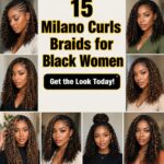 milano curly braided styles