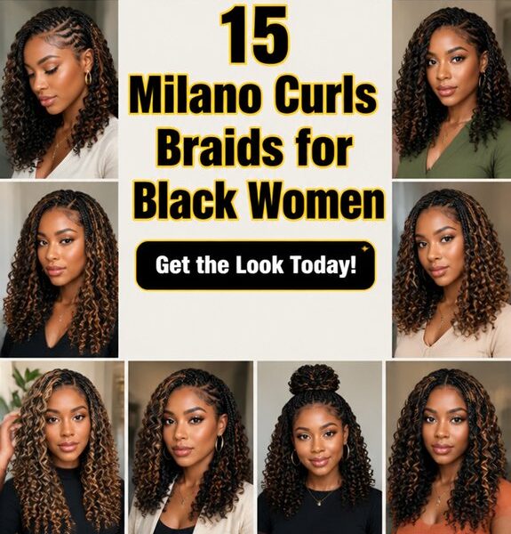 milano curly braided styles