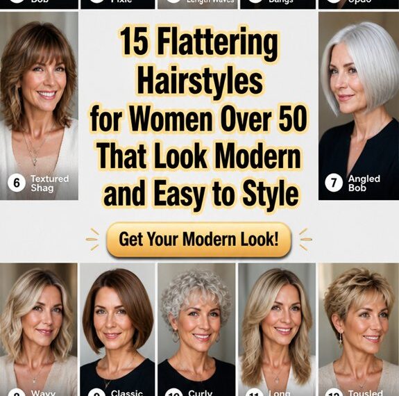 modern flattering hairstyles for 50