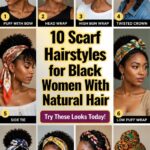 natural hair scarf styling ideas