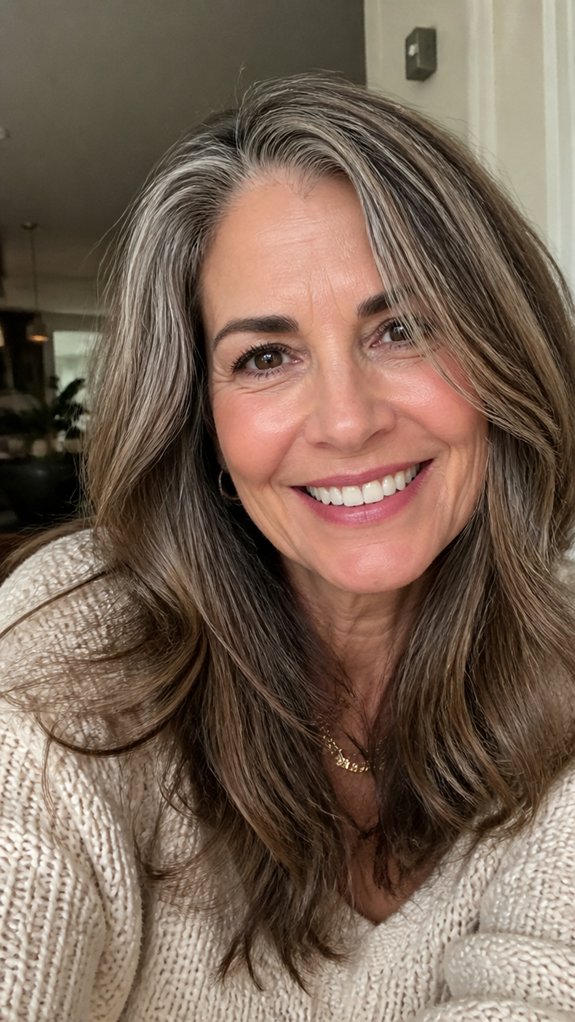 natural looking gray blend routine
