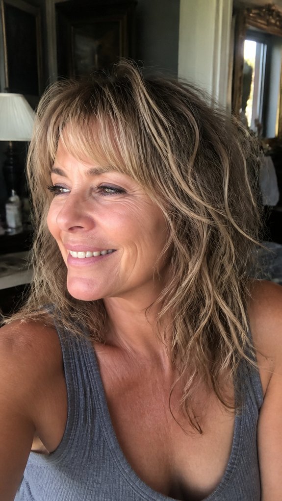 piecey wavy fringe care