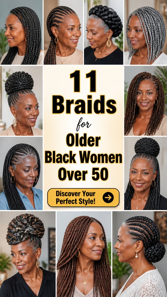 protective braids for mature women
