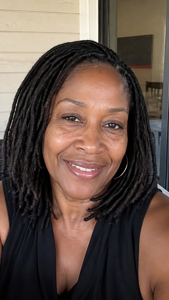 protective gentle faux locs