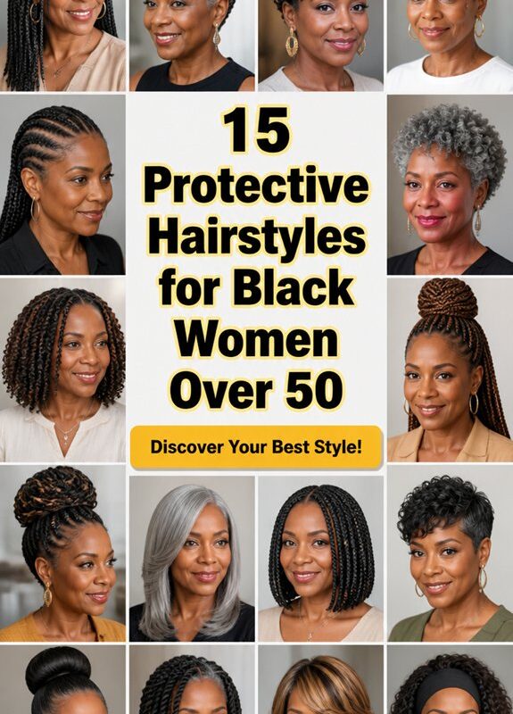 protective hairstyles for mature black women