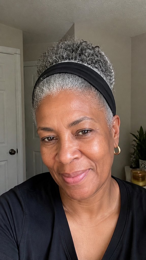 protective headband wig styling