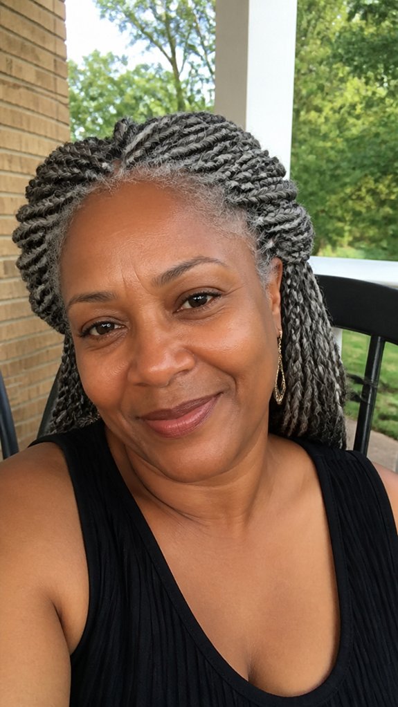 protective low tension braided crown