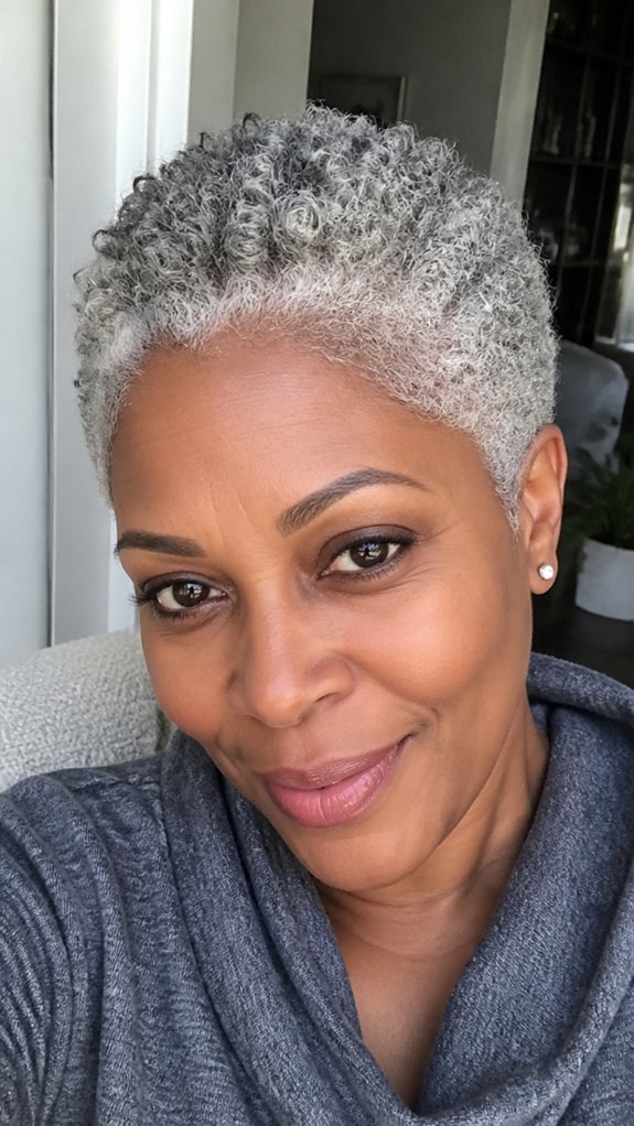protective styling for gray growth