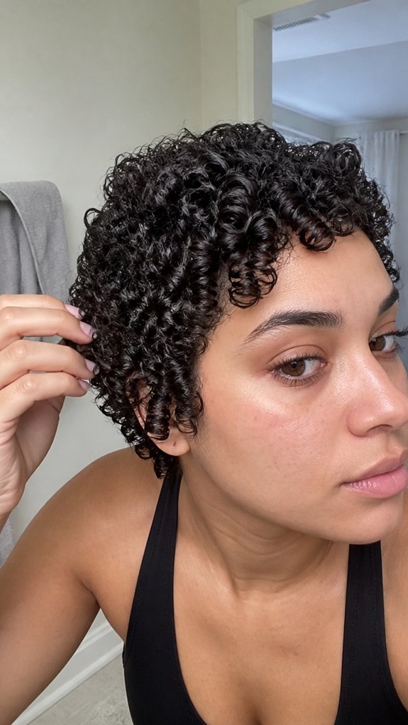 quick five minute curl reset