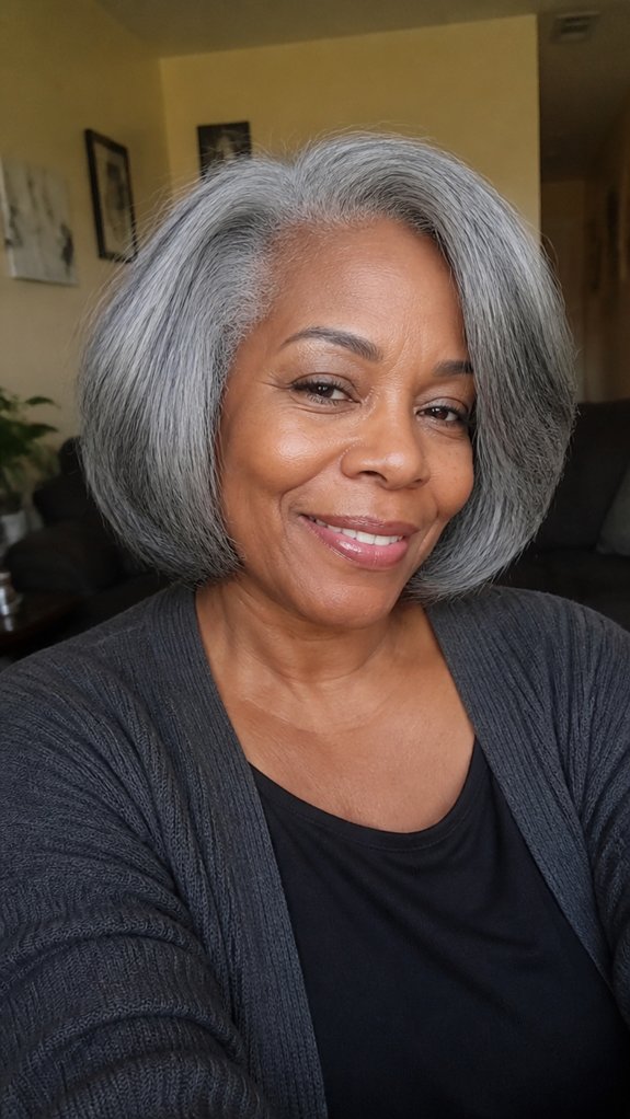 rounded jaw hugging dimensional bob