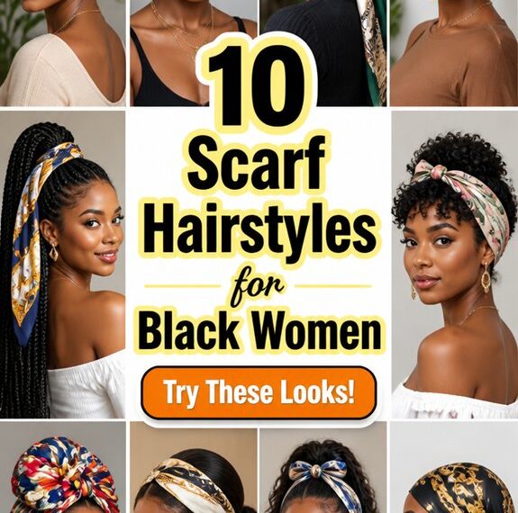 scarf hairstyles for black women