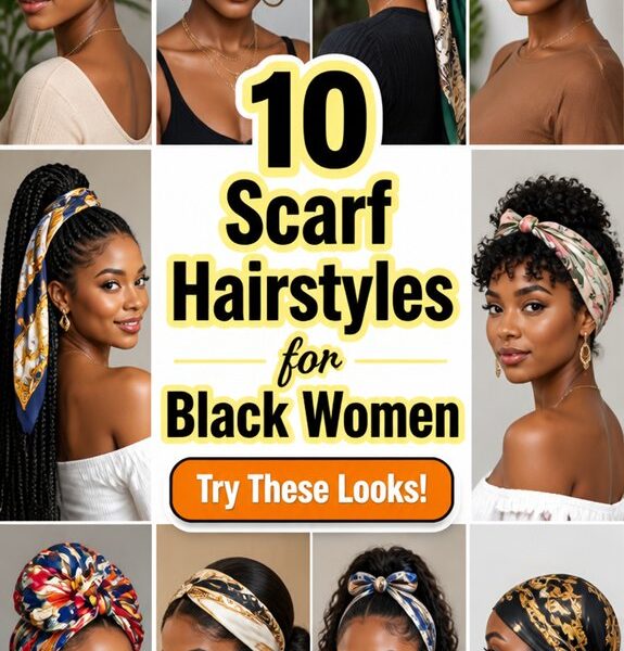 scarf hairstyles for black women