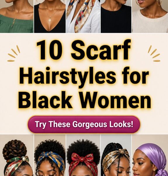 scarf hairstyles for black women
