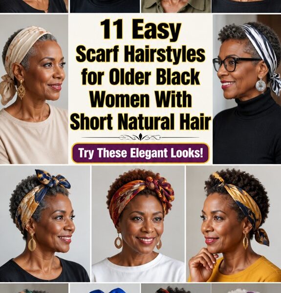 scarf styles for older black women