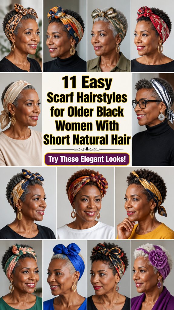 scarf styles for older black women