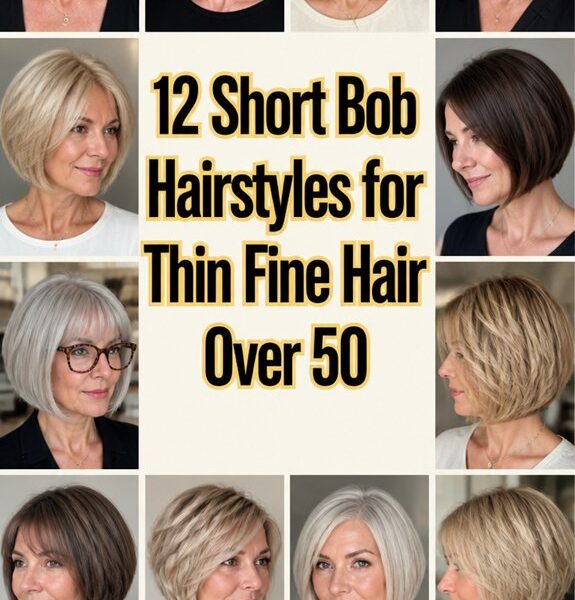 short bobs for fine hair