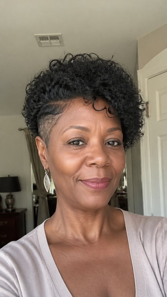 short curly bob protection