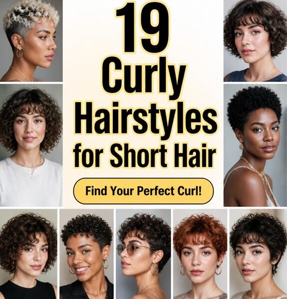 short curly styles guide