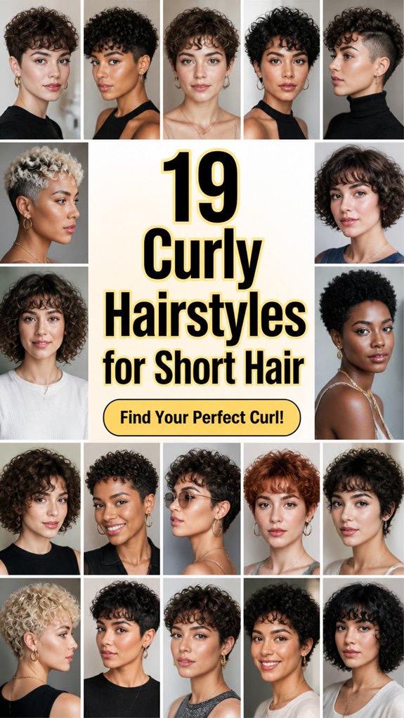 short curly styles guide