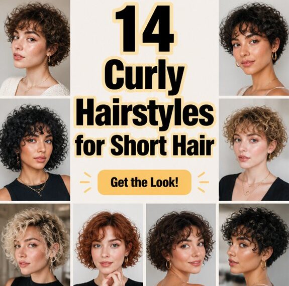 short curly styles guide