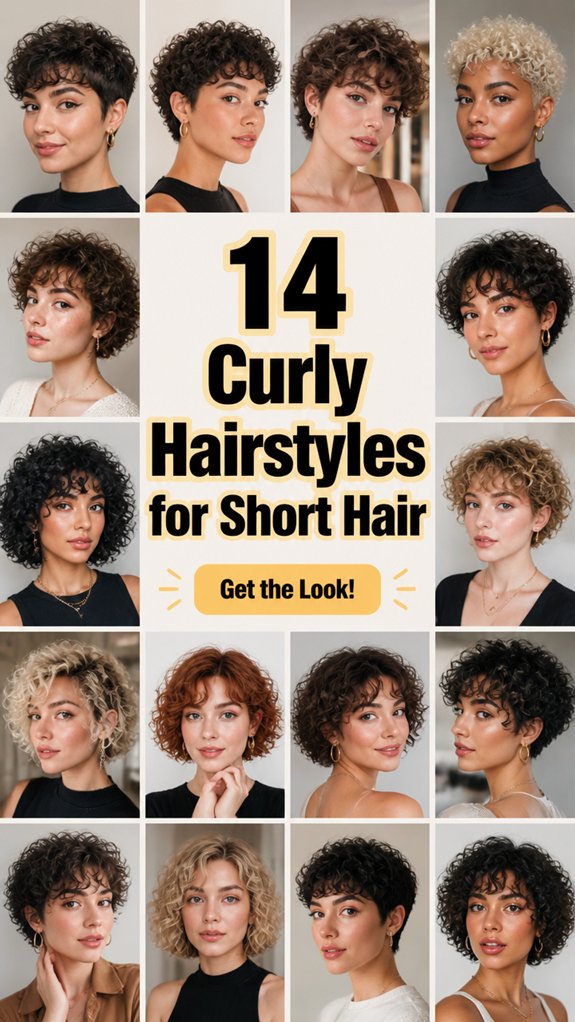 short curly styles guide