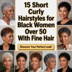 short curly styles over50