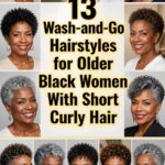 short curly wash and gos
