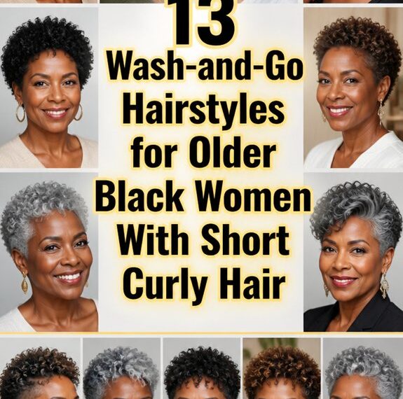 short curly wash and gos