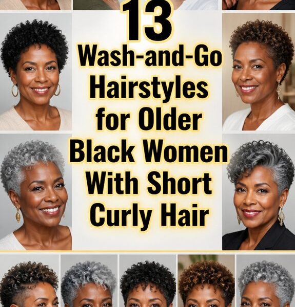short curly wash and gos