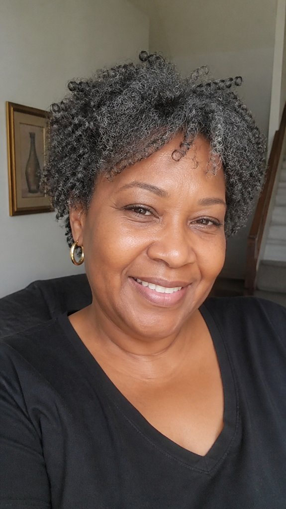 short defined comfortable twist out