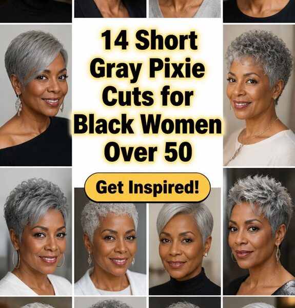 short gray pixie cuts