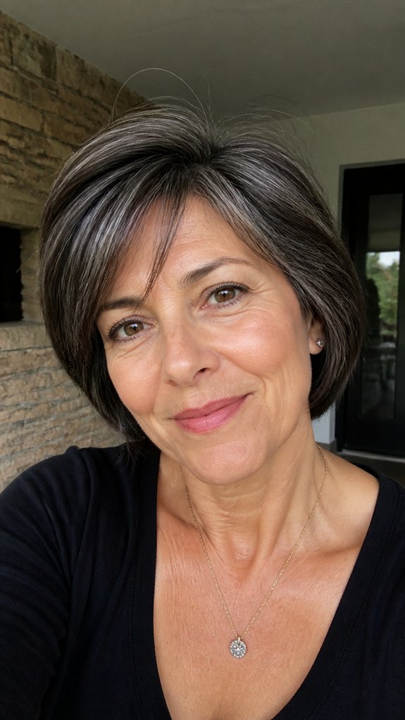 short haircut by face shape