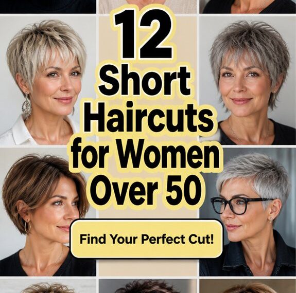 short hairstyles for women over50