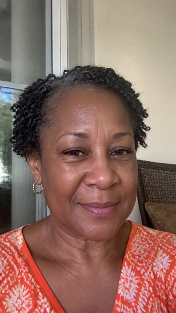 short moisturized finger coil twists