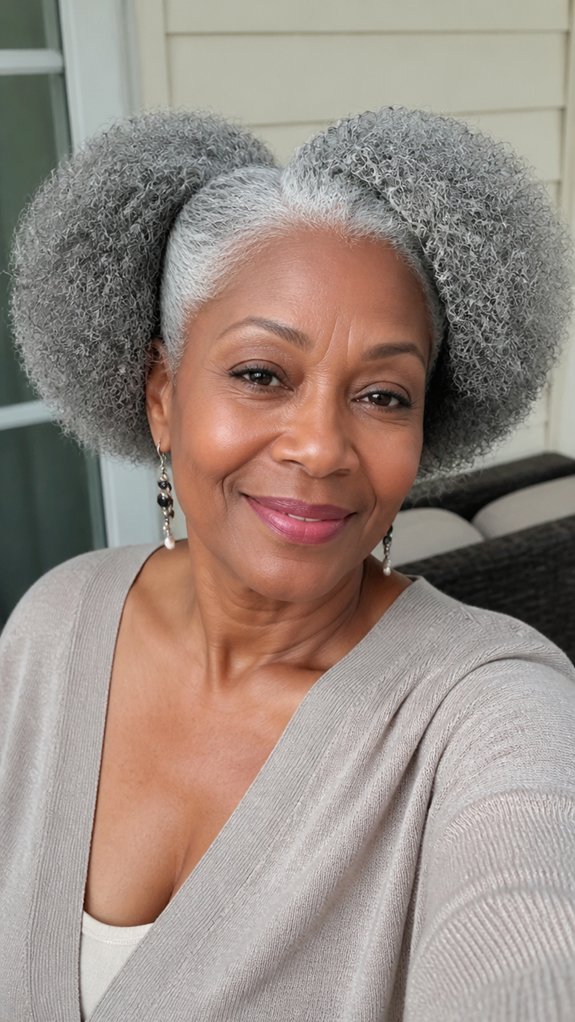 side part soft puffs lift