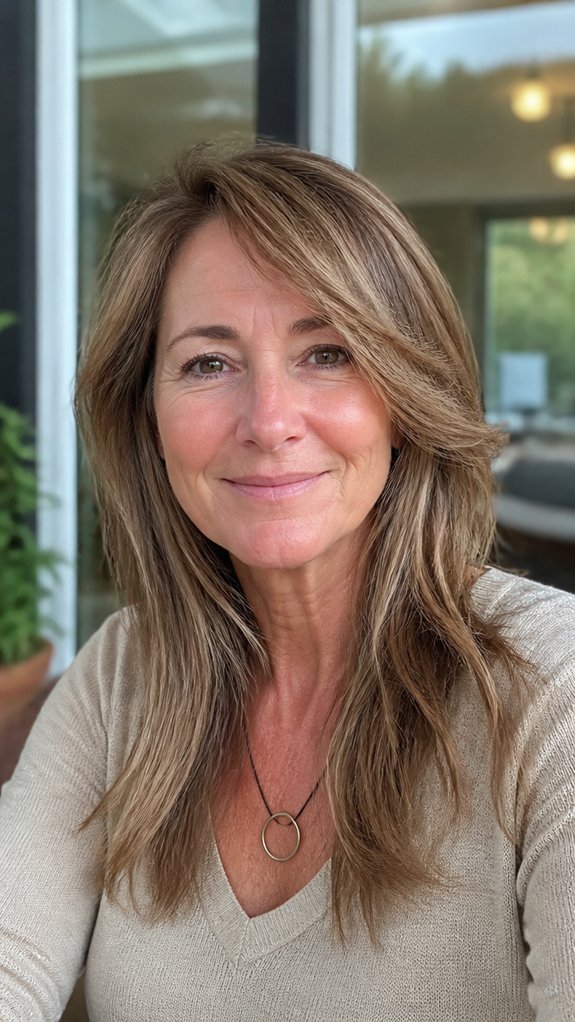 side swept volumizing coverage styles